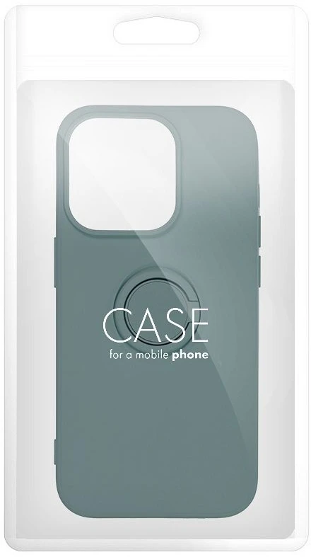Dėklas Oem Case for iPhone 17 Pro Max / 18 Pro Max Silicone Ring žalias