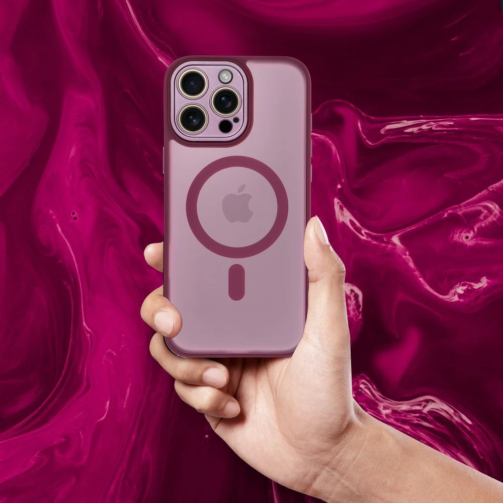 Dėklas Oem Case for iPhone 17 Pro Max / 18 Pro Max Variete Mag Cover compatible with MagSafe violetinė