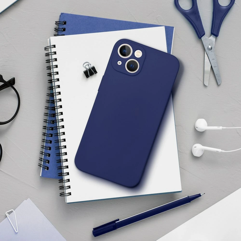 Dėklas Oem Case for iPhone 17 Pro Max / 18 Pro Max Soft tamsiai mėlynas