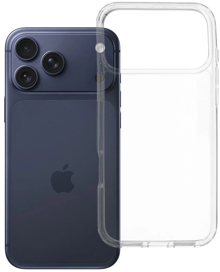 Oem Originalus „iPhone 17 Pro Max / 18 Pro Max“ itin skaidrus hibridinis dėklas, skaidrus