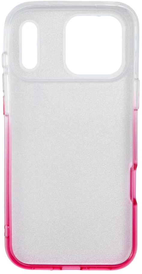 Dėklas Oem Case for iPhone 17 Pro Max / 18 Pro Max Shining transparentny pink