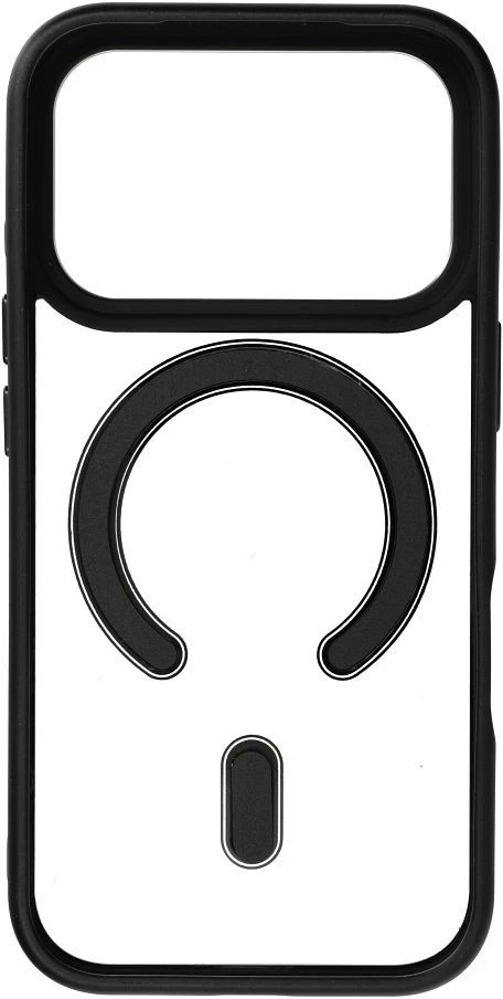 Dėklas Oem Case for iPhone 18 Pro / 17 Pro Color Edge Mag Cover compatible with MagSafe juodas