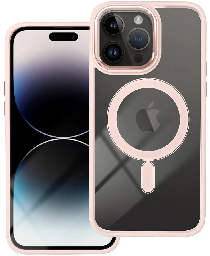 Dėklas Oem Case for iPhone 18 Pro / 17 Pro Color Edge Mag Cover compatible with MagSafe oranžinis