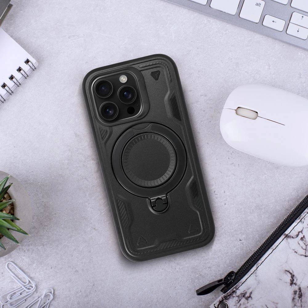 Dėklas Oem Case for iPhone 18 Pro Max / 17 Pro Max Frost Armor juodas