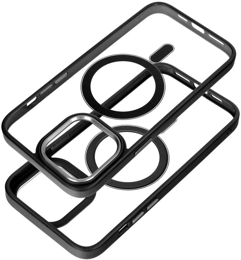 Dėklas Oem Case for iPhone 18 Pro Max / 17 Pro Max Color Edge Mag Cover compatible with MagSafe juodas