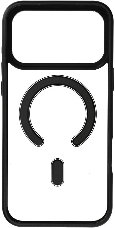Dėklas Oem Case for iPhone 18 Pro Max / 17 Pro Max Color Edge Mag Cover compatible with MagSafe juodas