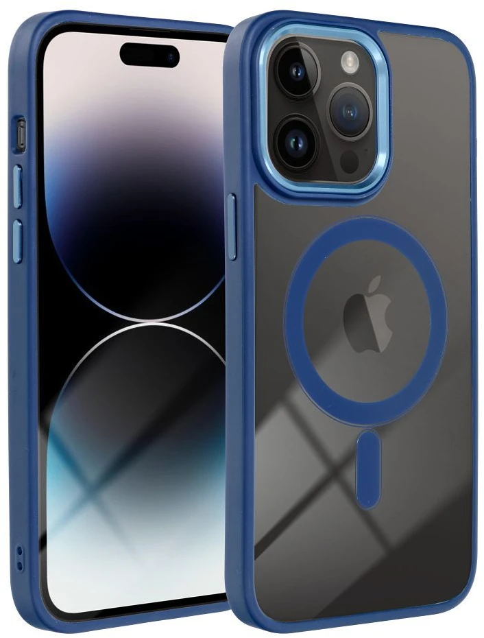 Oem dėklas, skirtas iPhone 18 Pro Max / 17 Pro Max Color Edge Mag Cover, suderinamas su MagSafe, titano pilkos spalvos