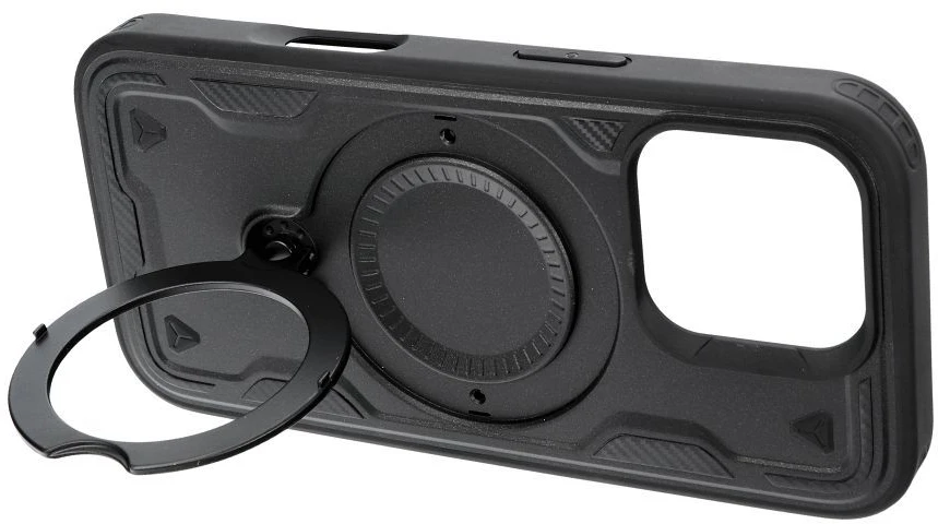 Dėklas Oem Case for iPhone 18 Pro Max / 17 Pro Max Frost Armor juodas