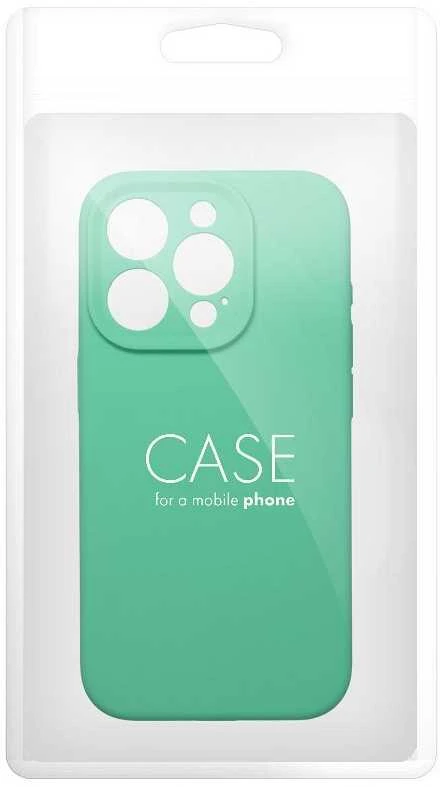 OEM silikoninis 2 mm dėklas, skirtas „iPhone 17“ (apsauga nuo kameros), suderinamas su „MagSafe“, mėtų spalvos