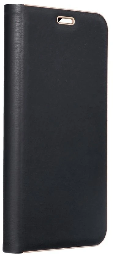 Dėklas Forcell Oem LUNA Book Gold skirtas APPLE Apple iPhone 7 / 8 / SE 2020 / SE 2022 juodos spalvos