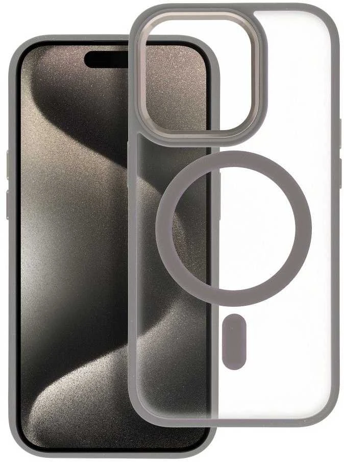 Oem Originalus „iPhone 17 AIR“ matinis „Mag“ dėklas, suderinamas su „MagSafe“ titano plokšte.