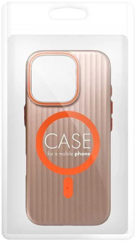 Oem Originalus „iPhone 13 PRO“ dėklas, suderinamas su „MagSafe“, titano dykumos spalvos.