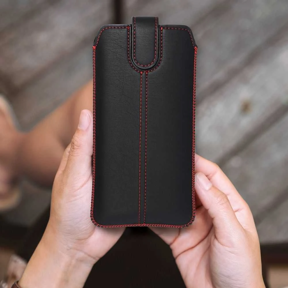 Reach Dėklas Forcell Ultra Slim M4 iPhone 5/5S/5SE/5C juodas