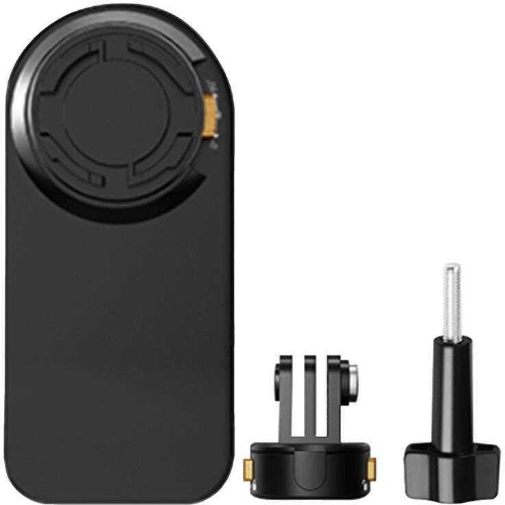 PULUZ kuprinės laikiklis sporto kameroms (įskaitant Osmo Action 5 Pro, Insta360 Ace Pro 2) (juodas)