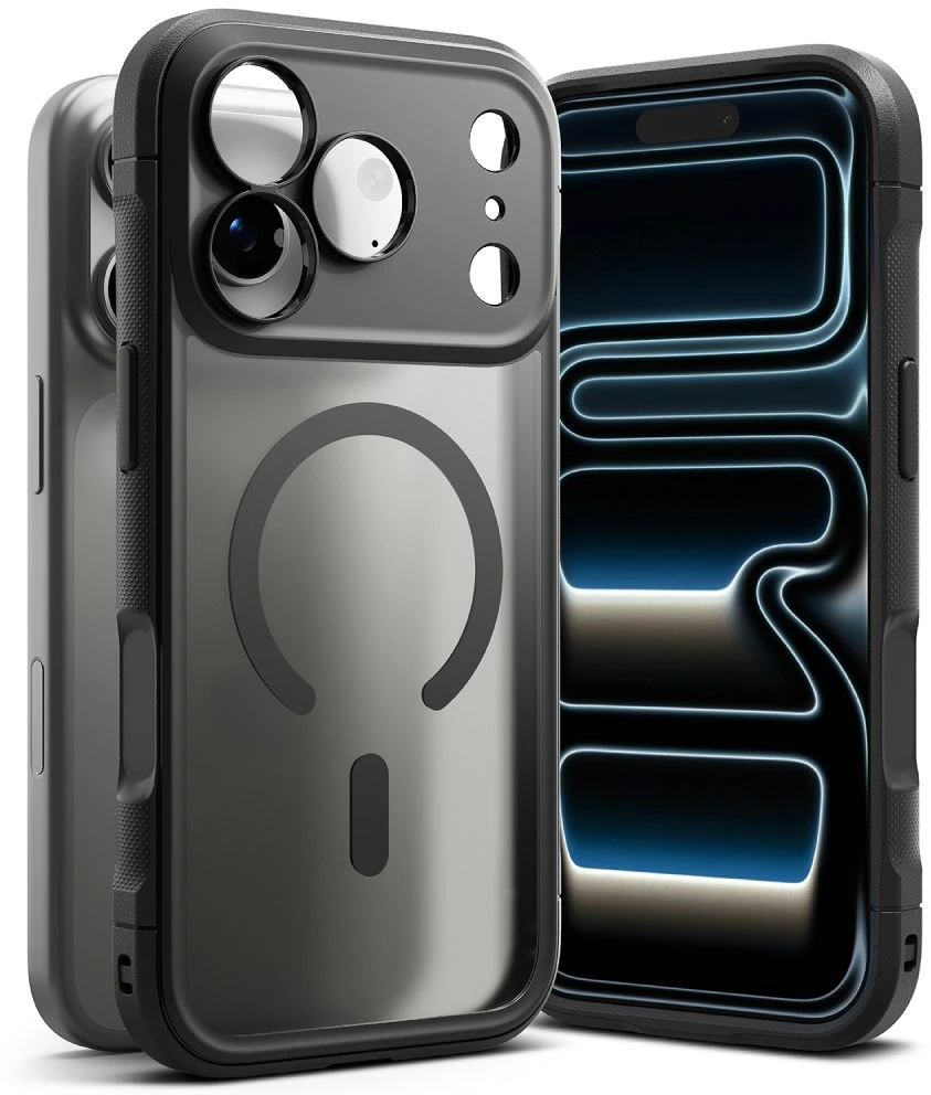 „Ringke Fusion Bold Magnetic MagSafe“ dėklas, skirtas „iPhone 18 Pro Max“ / „17 Pro Max“ – matinis juodas