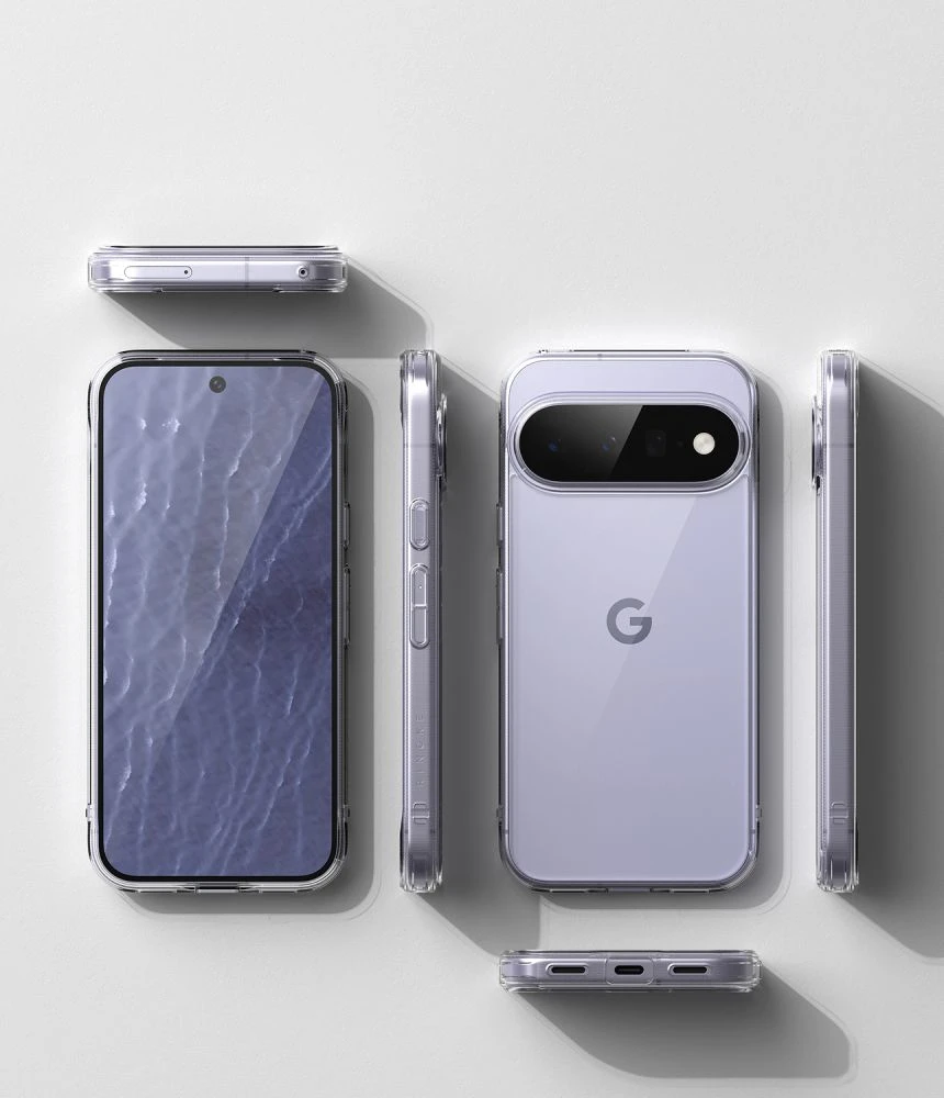 „Ringke Fusion“ dėklas, skirtas „Google Pixel 11“ – skaidrus