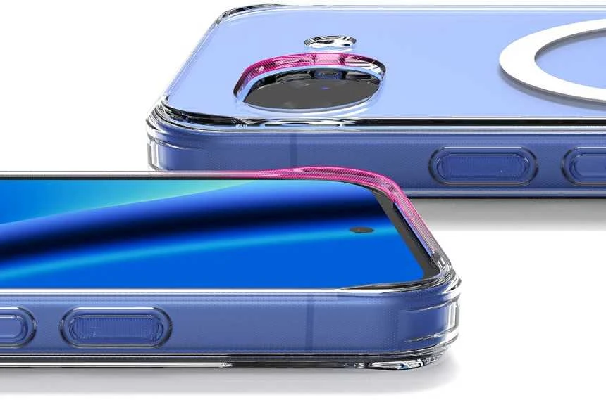 Dėklas „Ringke Fusion Magnetic MagSafe Google Pixel 10A“ skaidrus