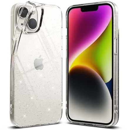 „Ringke“ iPhone 14 dėklas, blizgus, skaidrus, su oro filtru