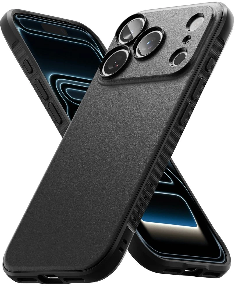 Dėklas RINGKE ONYX iPhone 17 Pro Max / 18 Pro Max juodos spalvos