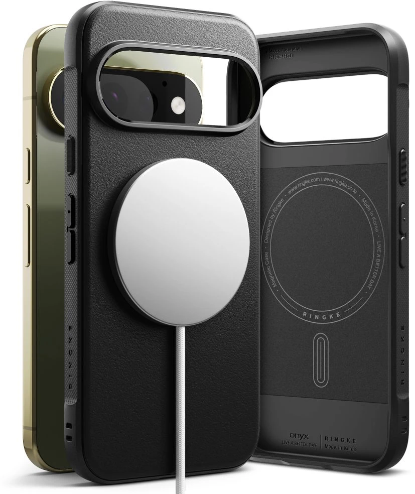 „Ringke Onyx Magsafe“ dėklas, skirtas „Google Pixel 11 Pro“ – Juodas