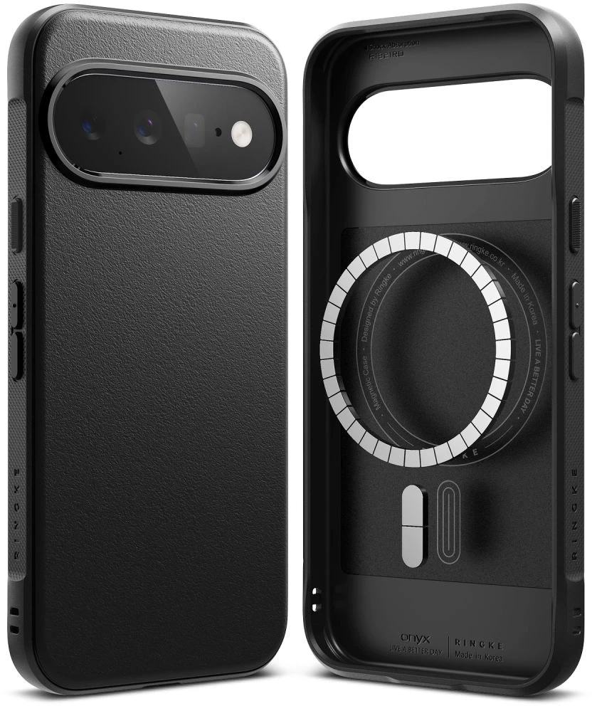 „Ringke Onyx Magsafe“ dėklas, skirtas „Google Pixel 11“ – Juodas