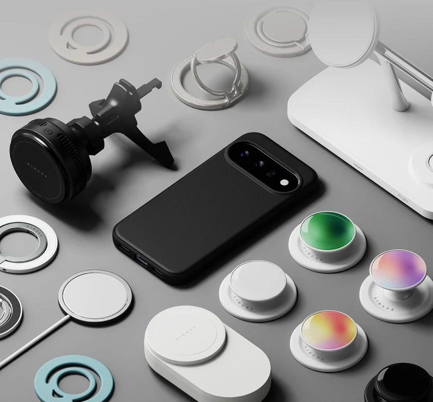 „Ringke Onyx Magsafe“ dėklas, skirtas „Google Pixel 11“ – Juodas