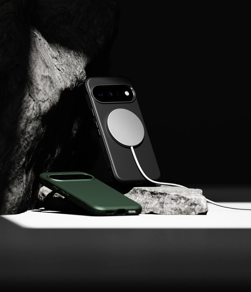 „Ringke Onyx Magsafe“ dėklas, skirtas „Google Pixel 11“ – Juodas