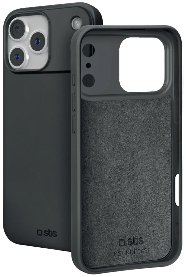 Dėklas SBS Instinct Case for iPhone 18 Pro Max / 17 Pro Max - Juodas