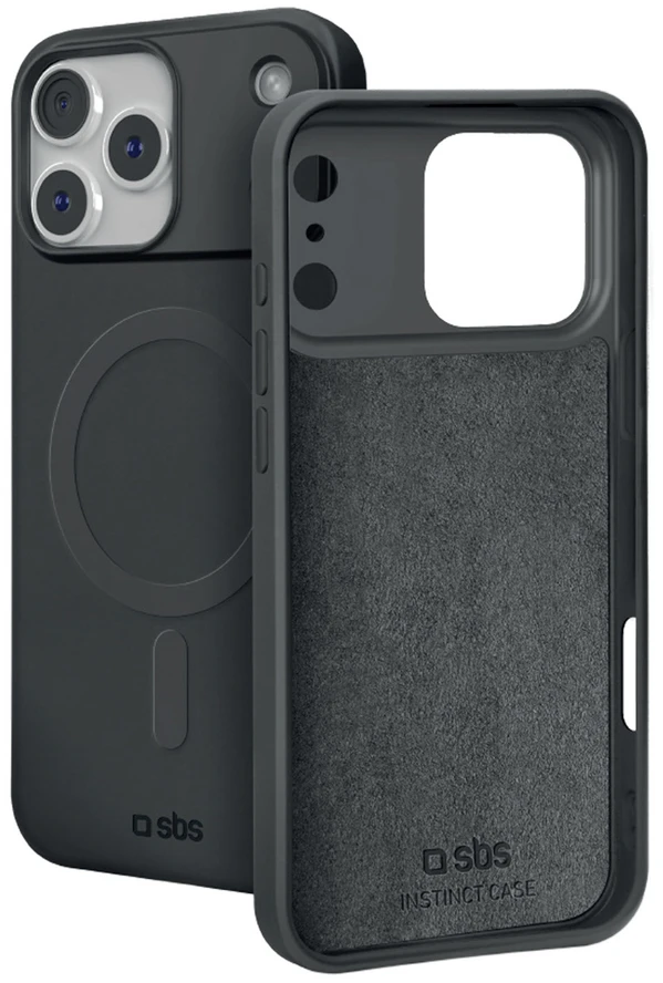 Dėklas SBS Instinct Mag Case for iPhone 18 Pro / 17 Pro Compatible with MagSafe - Juodas