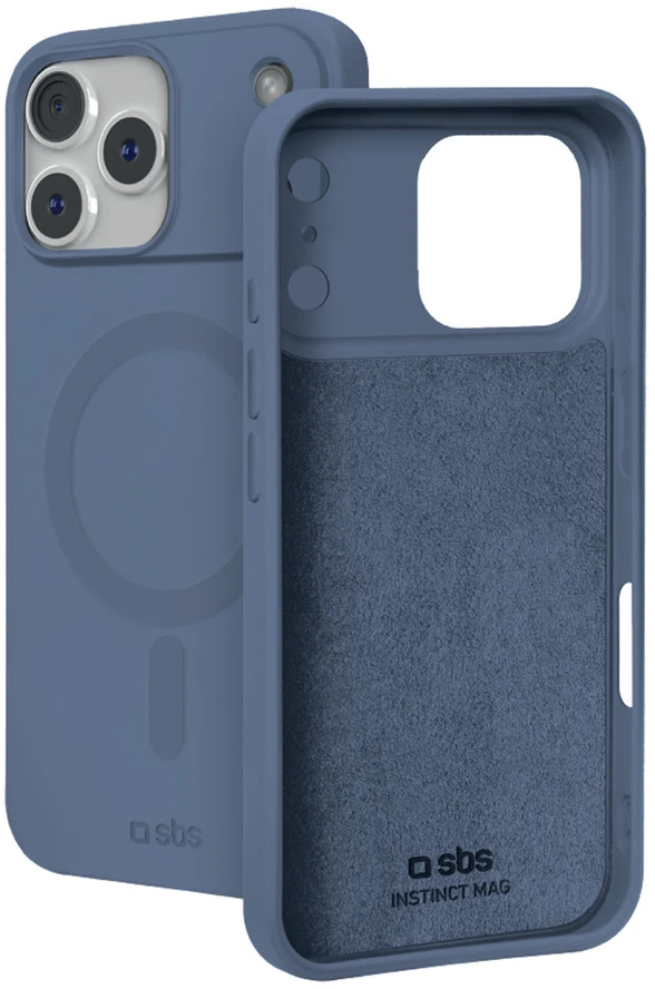 Dėklas SBS Instinct Mag Case for iPhone 18 Pro / 17 Pro Compatible with MagSafe - Mėlyna