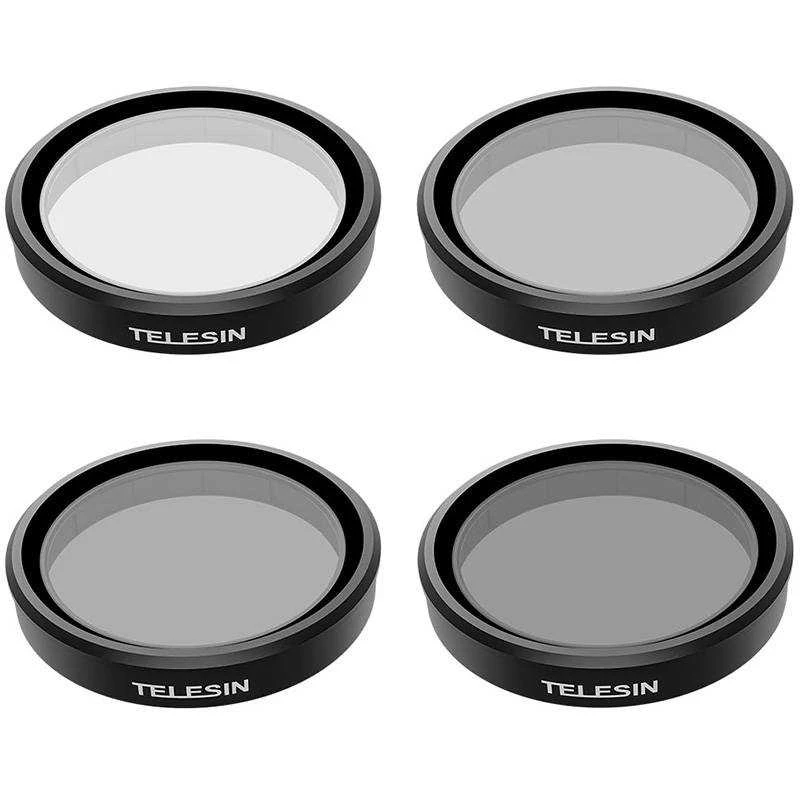 TELESIN filtrų rinkinys CPL/ND8/ND16/ND32, skirtas DJI Action 3