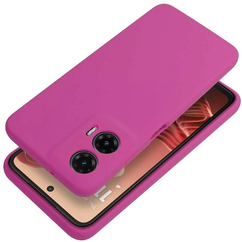 Dėklas Oem Case for Motorola G35 5G Silicone 2mm (camera protection) pink