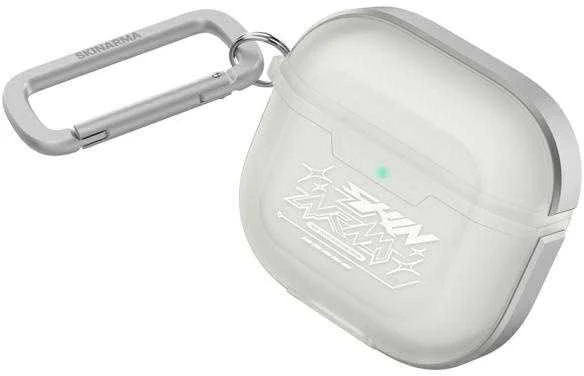 Dėklas Skinarma Kinzoku skirtas AirPods 4 frost