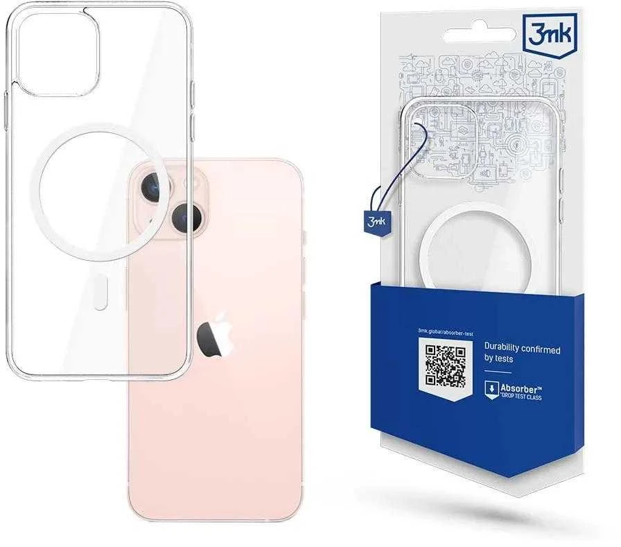 3mk Mag Case - dėklas skirtas Apple iPhone 14 Transparent