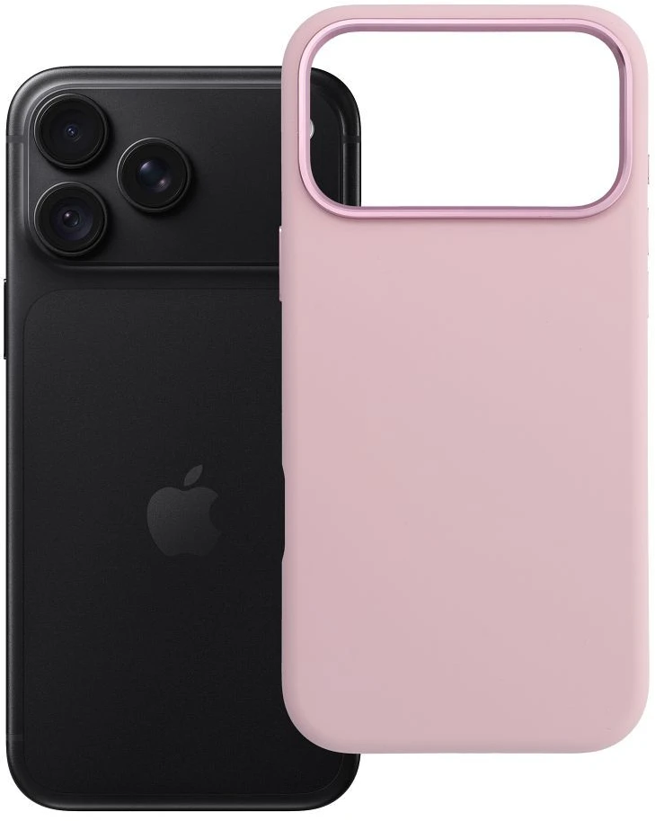 Dėklas, skirtas iPhone 18 Pro Max / 17 Pro Max „Forcell F-Protect Frame Premium“, suderinamas su Magsafe, rožinės spalvos