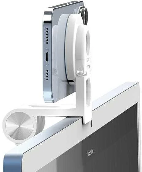 SODI indukcinis laikiklis 3in1 iMac BM-330 baltos spalvos MagSafe