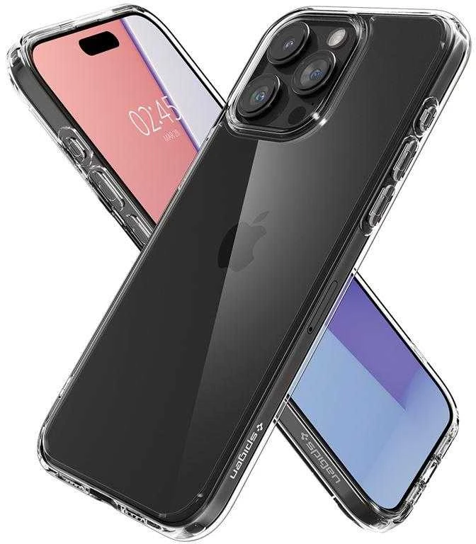 Spigen CRYSTAL Hybrid Apple iPhone 15 Pro – dėklas telefonui skaidrus