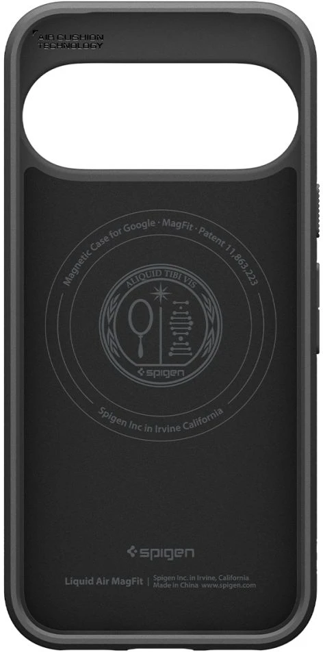 Dėklas SPIGEN LIQUID AIR MAG MAGSAFE GOOGLE PIXEL 11 PRO MATINIS Juodas