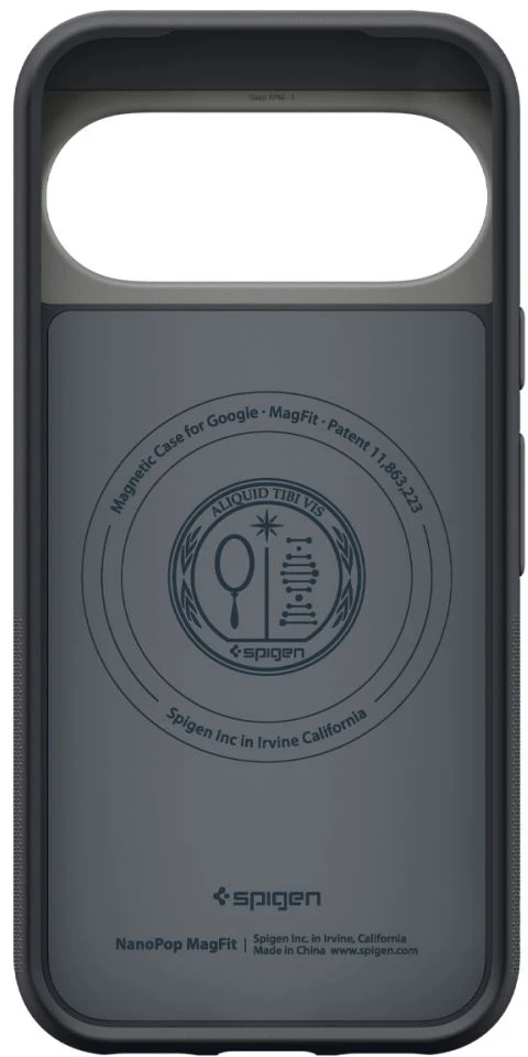 SPIGEN NANO POP MAG MAGSAFE DĖKLAS GOOGLE PIXEL 11 PRO Juodas SESAME