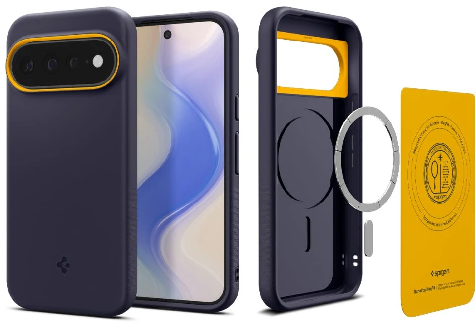 SPIGEN NANO POP MAG MAGSAFE DĖKLAS GOOGLE PIXEL 11 PRO XL BLUEBERRY NAVY