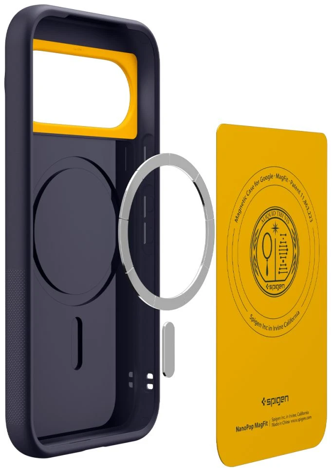 SPIGEN NANO POP MAG MAGSAFE GOOGLE PIXEL 11 DĖKLAS BLUEBERRY NAVY