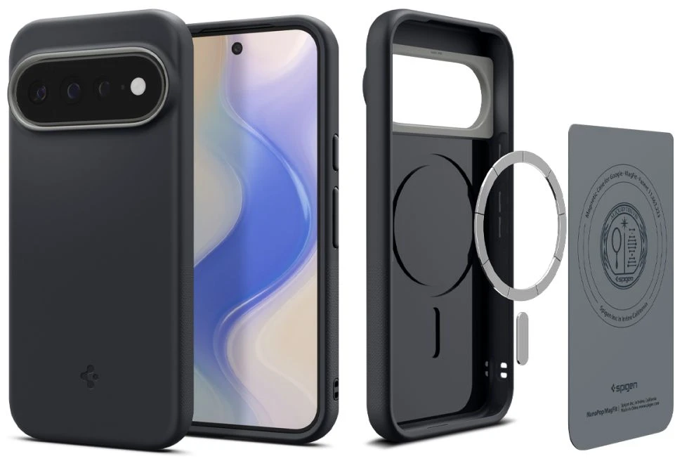SPIGEN NANO POP MAG MAGSAFE DĖKLAS GOOGLE PIXEL 11 PRO XL Juodas SESAME