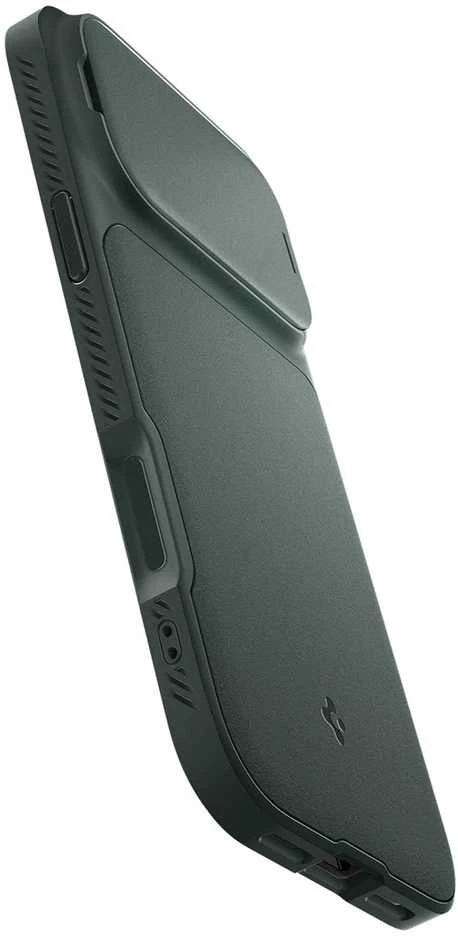 Dėklas Spigen Optik Armor MagSafe, abyss žalias - iPhone 17 Pro Max
