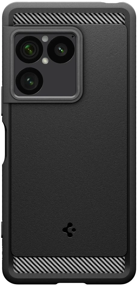 Spigen tvirtas „Rugged Armor“ dėklas, skirtas „Sony Xperia 1 VIII“ - matinis juodas
