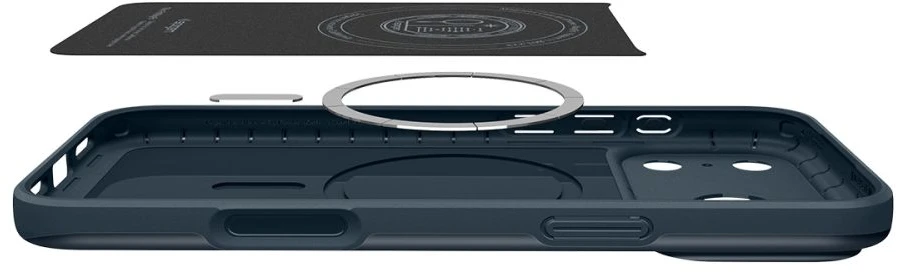 Dėklas Spigen Thin Fit MagSafe iPhone 17 Pro Max / 18 Pro Max METAL SLATE
