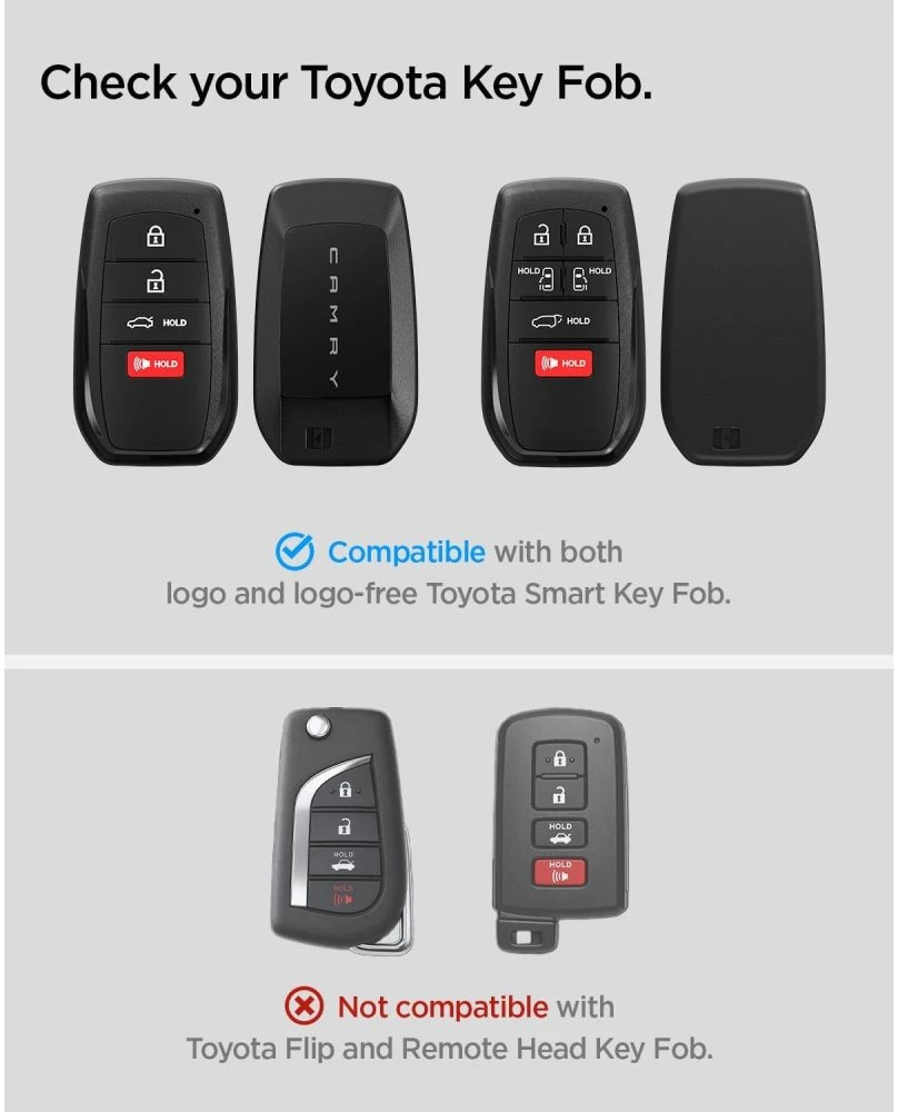 Dėklas Spigen TK100 Car Key Case - Juodas