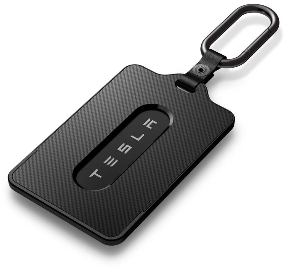 Dėklas Spigen Tesla Card Holder 1 Pack, juodos spalvos – Tesla Key Card