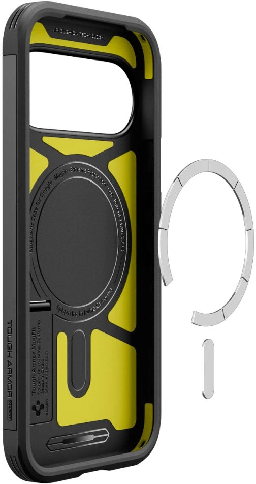 SPIGEN TOUGH ARMOR MAG MAGSAFE DĖKLAS GOOGLE PIXEL 11 Juodas
