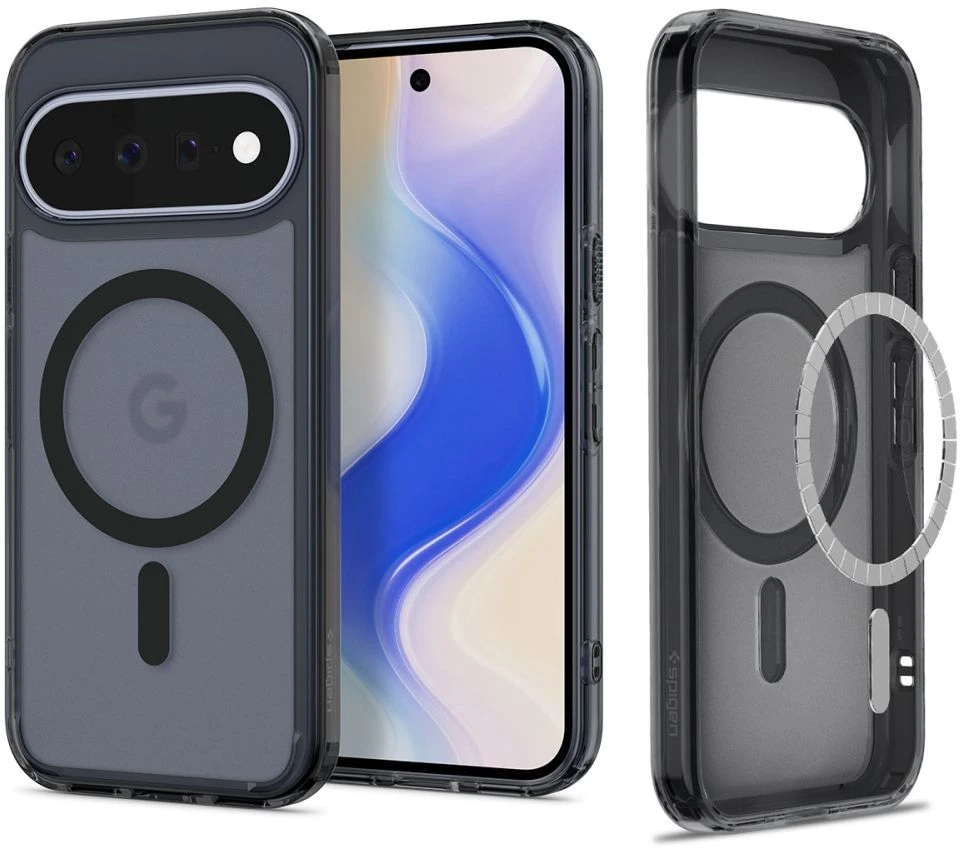 SPIGEN ULTRA HYBRID MAG MAGSAFE GOOGLE PIXEL 11 DĖKLAS FROST Juodas