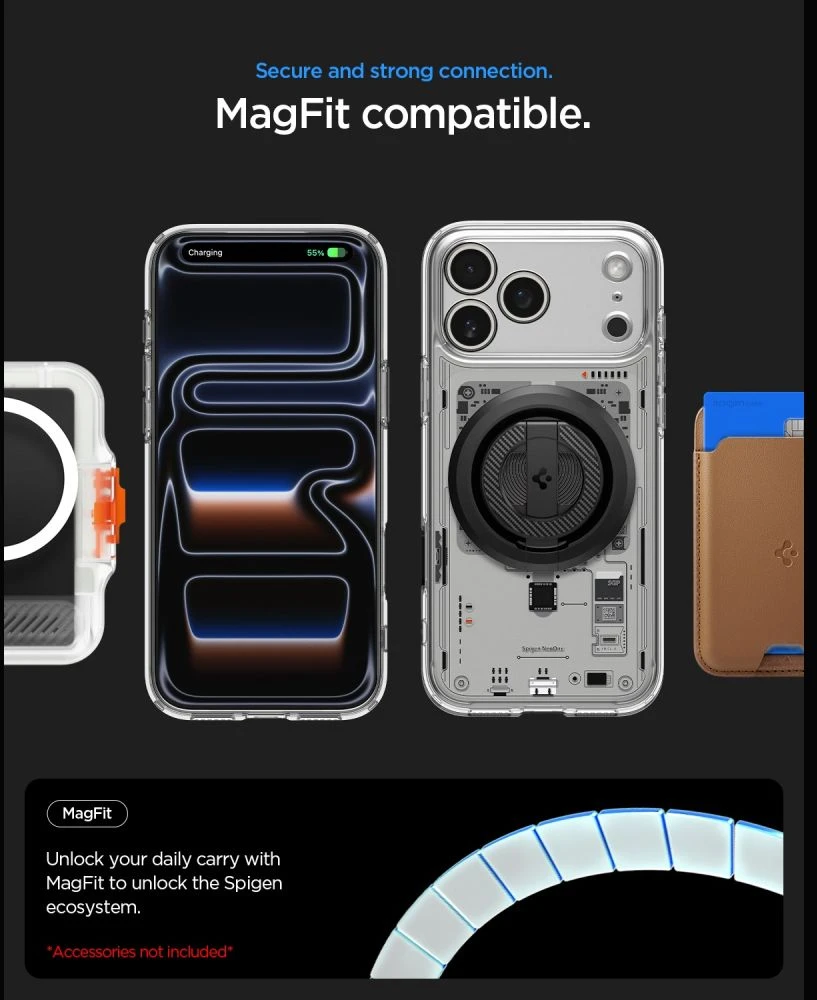 Dėklas Spigen Ultra Hybrid MagSafe iPhone 17 Pro / 18 Pro NEO ONE